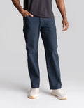 5-Pocket Tech Pants- Navy - Relaxed Fit (The Apollowned)
