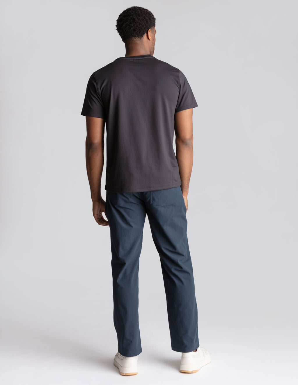 5-Pocket Tech Pants- Navy - Relaxed Fit (The Apollowned)