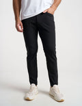 5-Pocket Tech Pants - Black - Slim Fit (Buzzed Gravity)