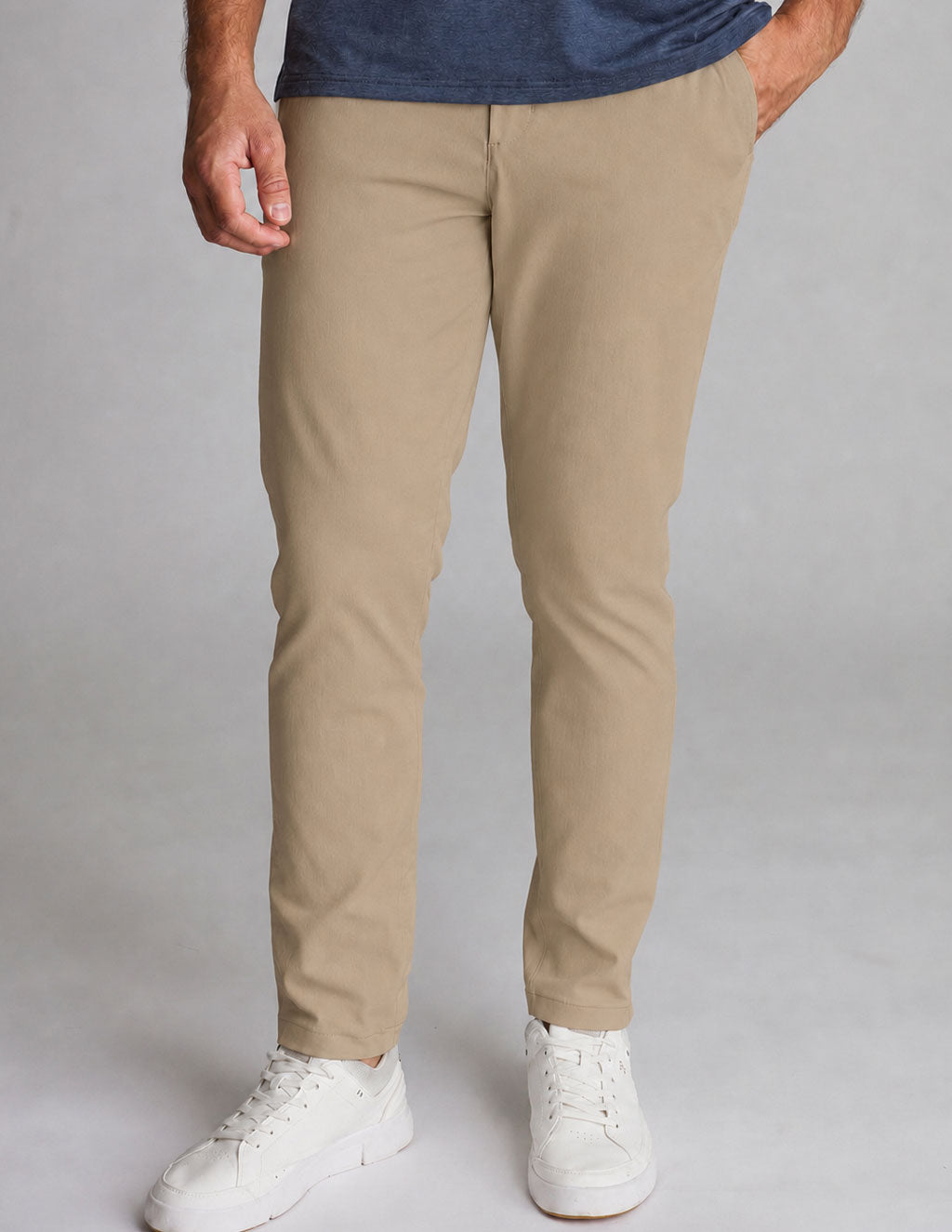 Loophole Pants - Quicksand Khaki - Slim Fit (The Jeff Pesos)