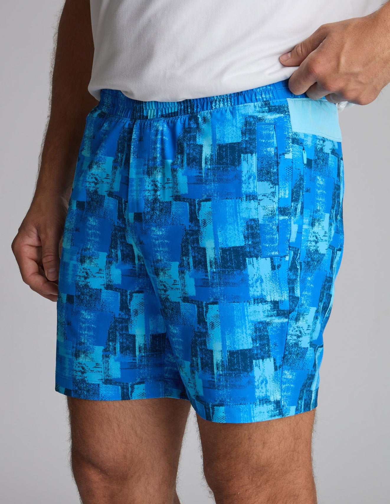 Gym Shorts - Blue-casso (The Deep Thoughts)