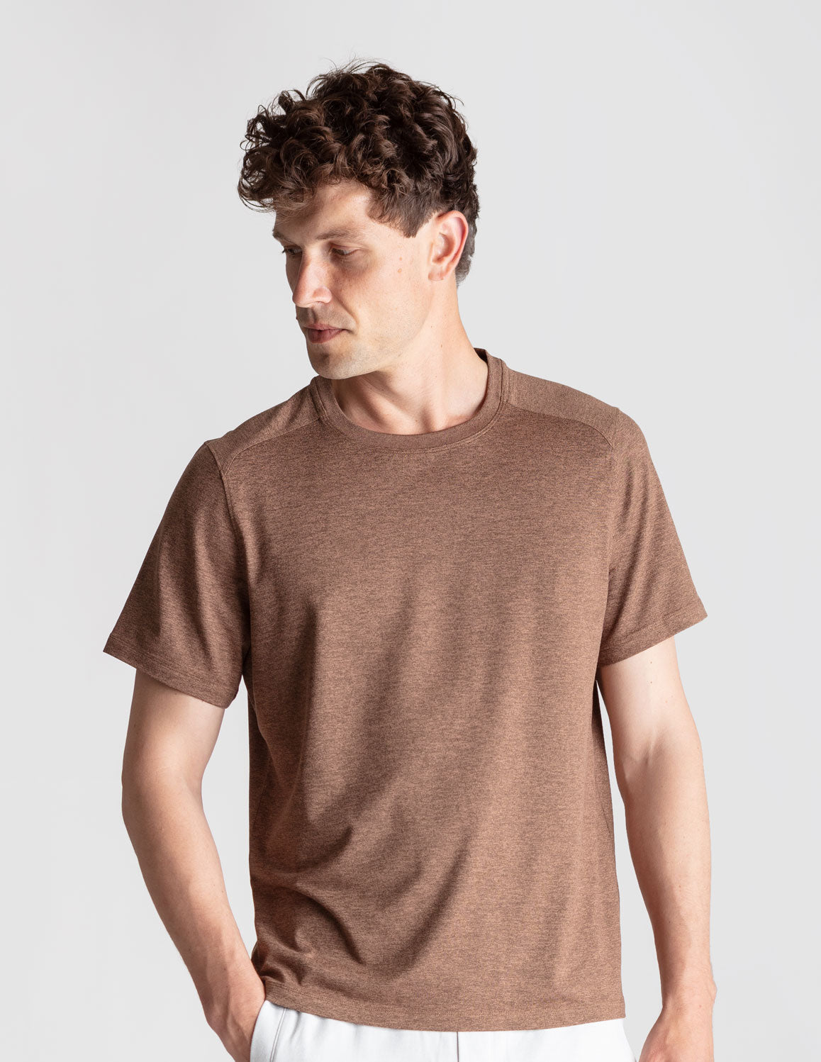 Supersoft Tee - Brown Heather (The Mudbowl)