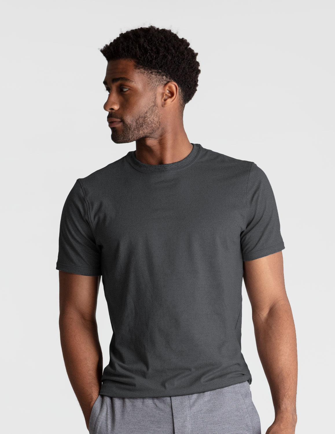 Supersoft Tee - Charcoal Heather (The Fullback Dive)